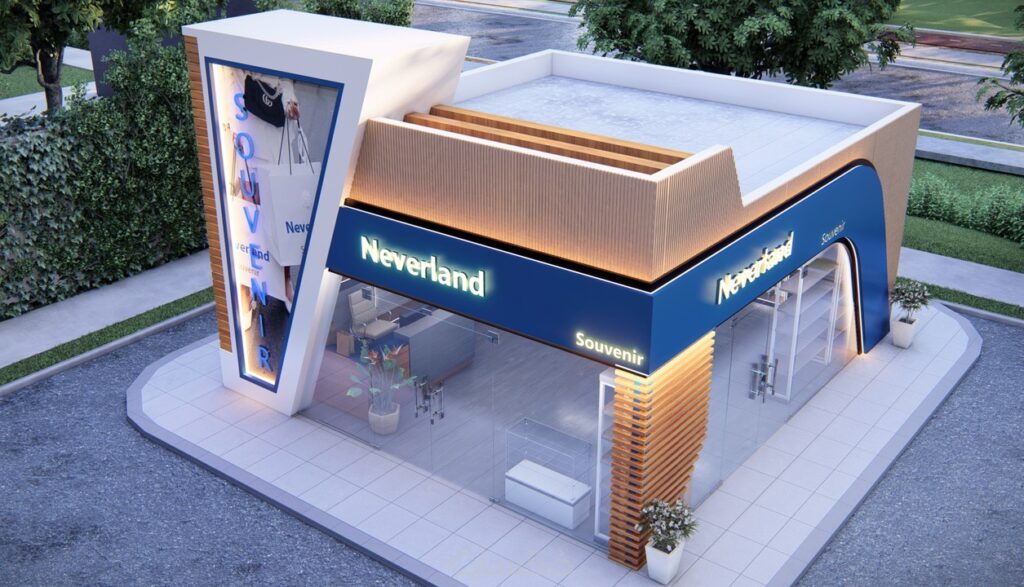 تصميم واجهات كلادينج معارض