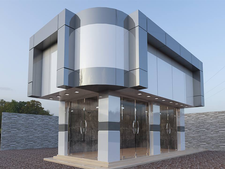 مداخل فنادق كلادينج