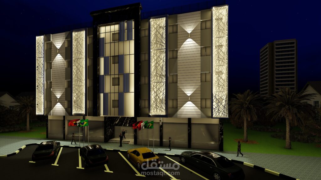 واجهات كلادينج فنادق